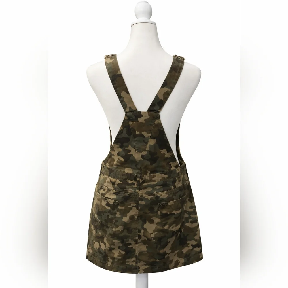 Camouflage Overall Dress - Picture 4 of 5